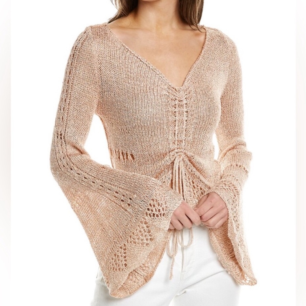 Free People BoHo Crochet Sweater